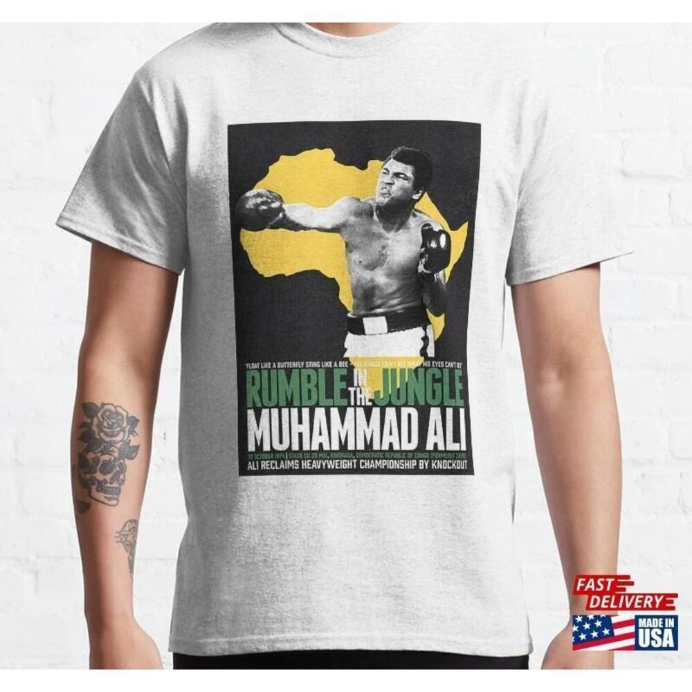 Muhammad Ali Essential 52 Classic Tshirt Tee Unisex